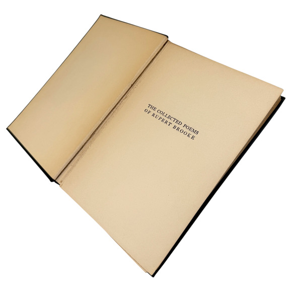 The Collected Poems of Rupert Brooke 1927 Hardcover Vintage Woodberry Dodd READ - Picture 9 of 16